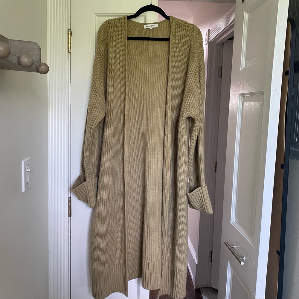 WeWoreWhat long cardigan